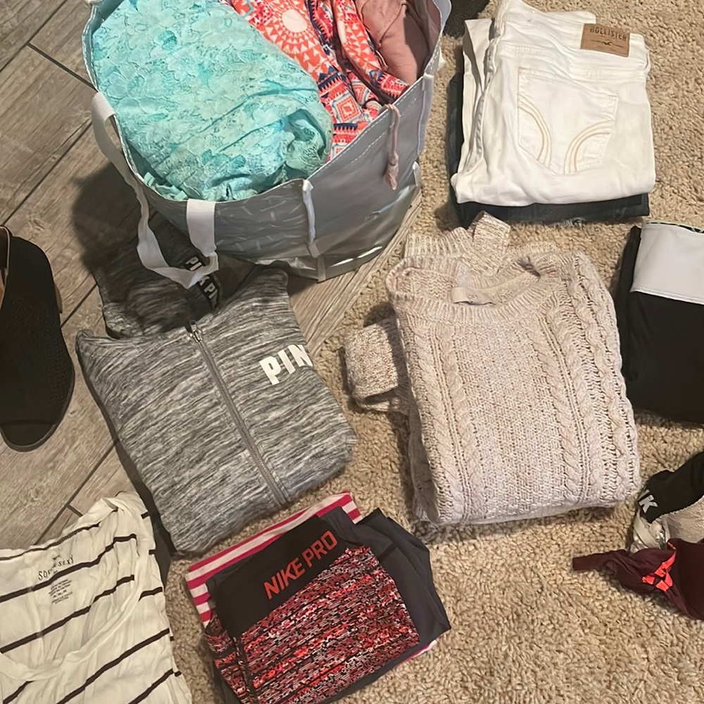 BAGS OF NAME BRAND CLOTHES